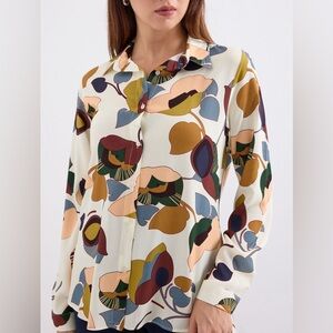 NWT BDART Floral Print Blouse